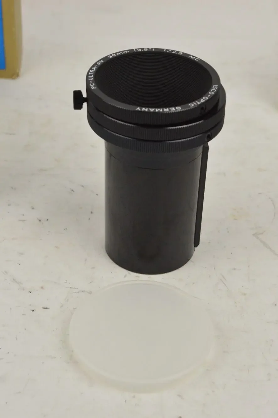 ISCO-OPTIC PC-Ultra-AV 90mm f/2.8 MC Projection Lens Germany -READ DESCRIPTION-